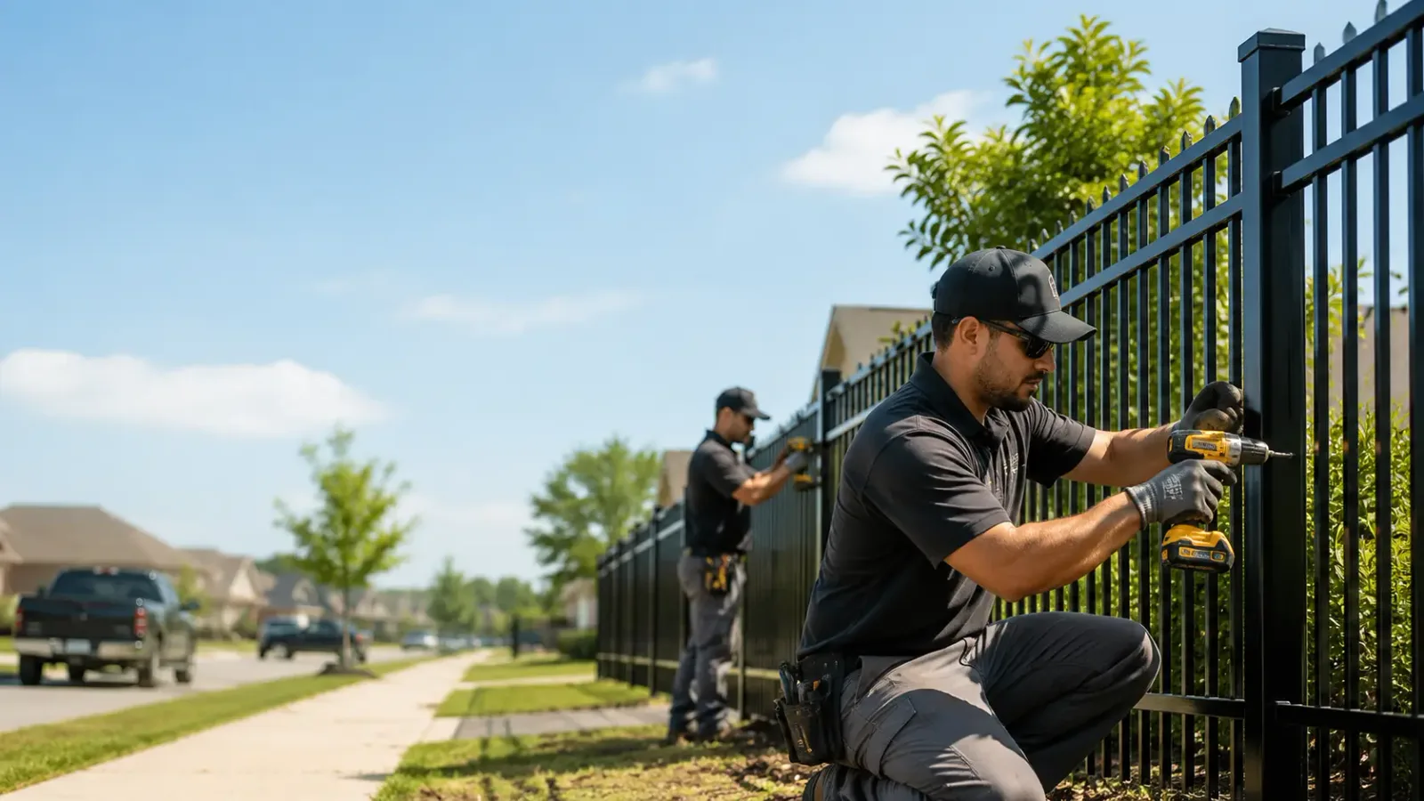 Metal Fence Installation in Renault, IL